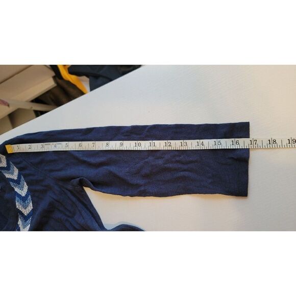 Lucky Brand 3/4 Sleeve Embroidered Women's Top - Picture 7 of 9